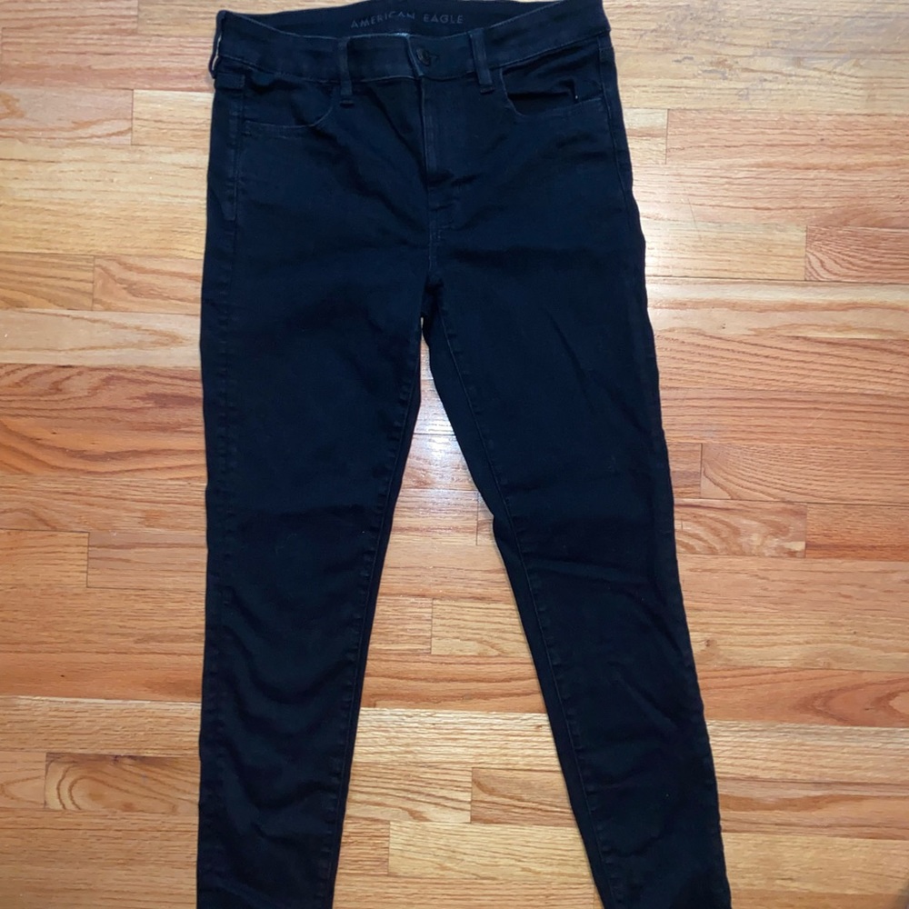 American Eagle Black Jeans Size 12